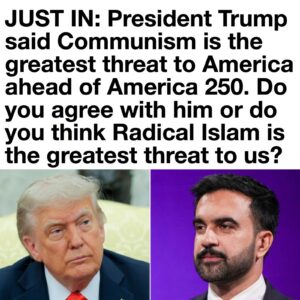 President Trump said Communism is the greatest threat to America ahead of America 250